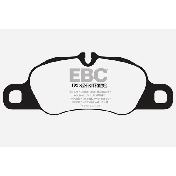 09-12-Porsche-911-(997)-(Cast-Iron-Rotor-Only)-3.6-Carrera-2-Redstuff-Front-Brake-Pads