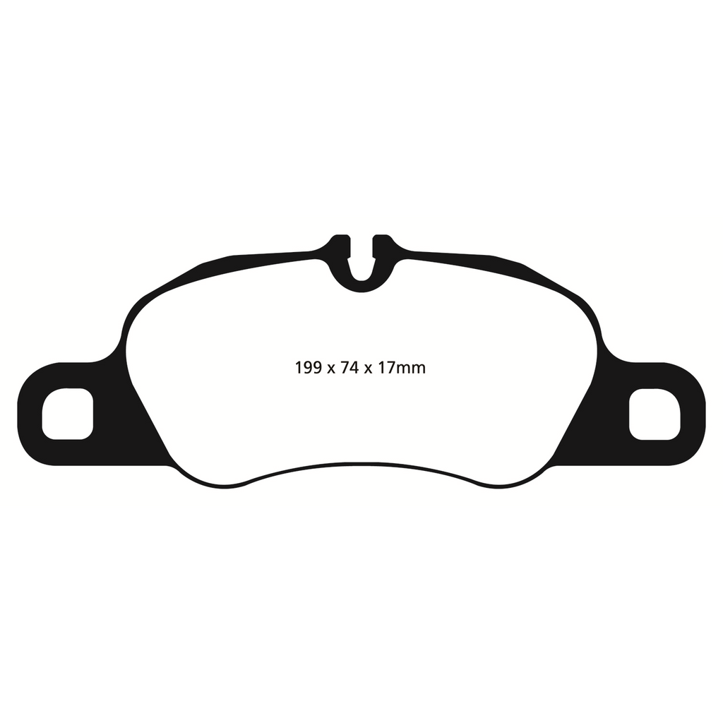 09-12-Porsche-911-(997)-(Cast-Iron-Rotor-Only)-3.6-Carrera-2-Redstuff-Front-Brake-Pads
