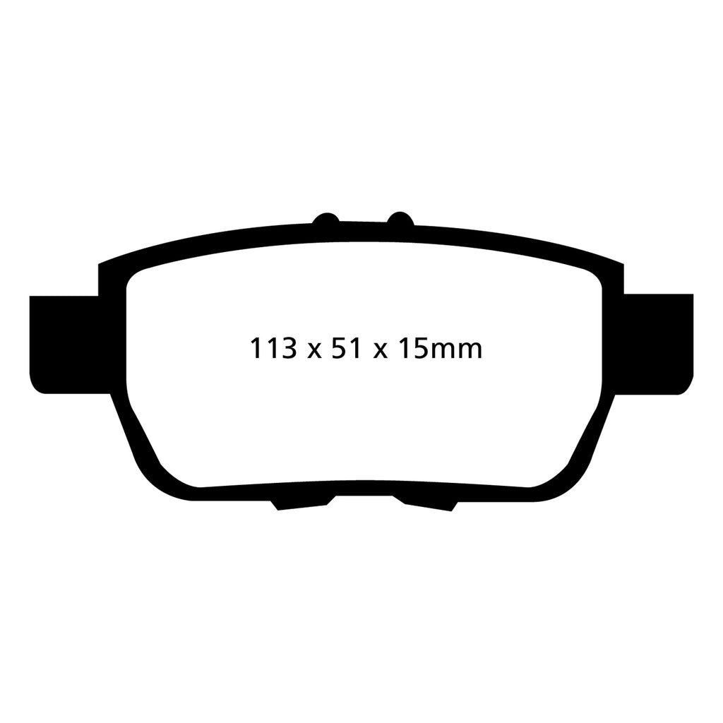 09-14-Acura-Tl-3.5-Greenstuff-Rear-Brake-Pads