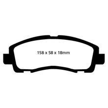 Load image into Gallery viewer, 09-14-Acura-Tl-3.5-Greenstuff-Front-Brake-Pads