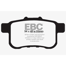 Load image into Gallery viewer, 09-14-Acura-Tsx-2.4-Greenstuff-Rear-Brake-Pads