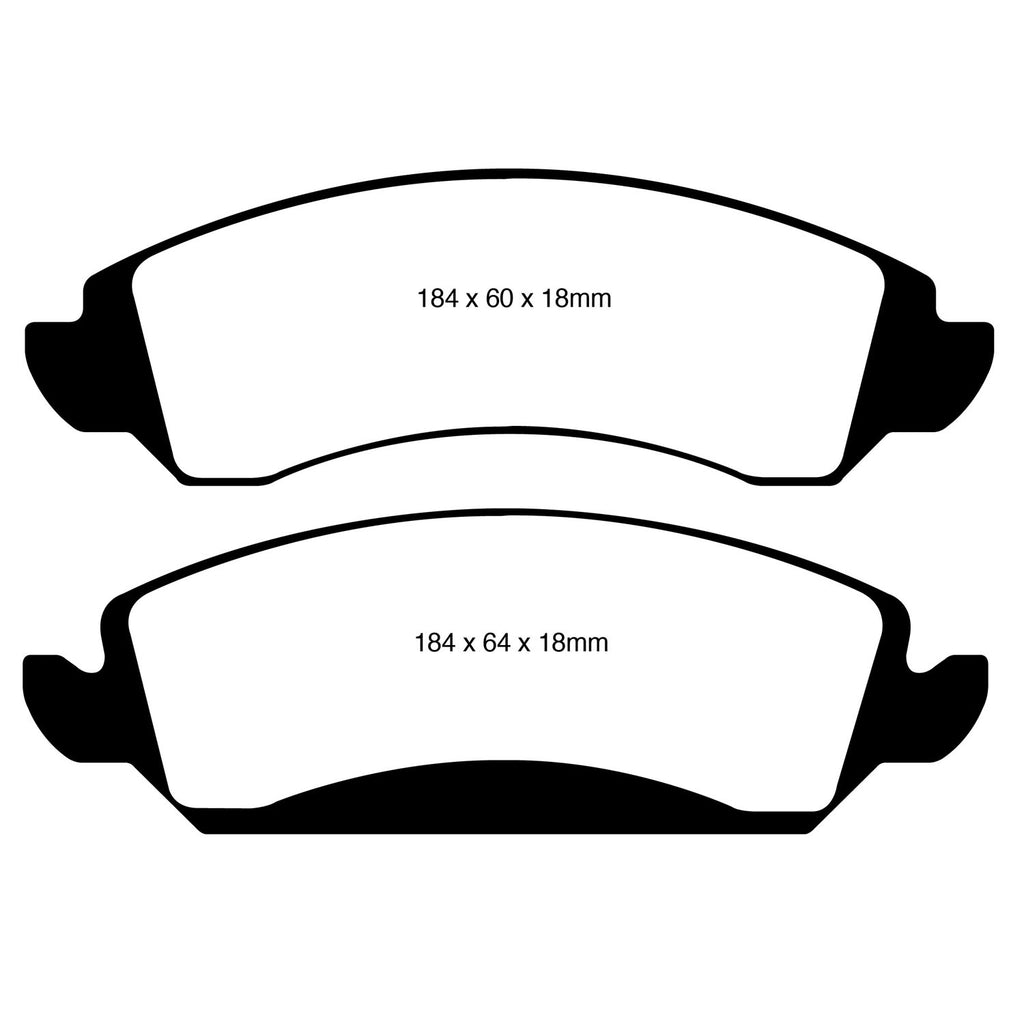 09-14-Cadillac-Escalade-6.0-Hybrid-Yellowstuff-Front-Brake-Pads