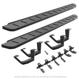 Go Rhino 6341068720PC RB10 Running Boards with Mounting Brackets, 2 Pairs Drop Steps Kit