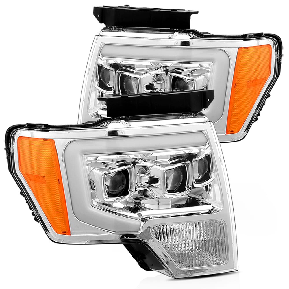 09-14-Ford-F-150-Pro-Series-Projector-Headlights-Plank-Style-Chrm-WActiv-LightSeq-Signal