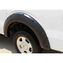 Load image into Gallery viewer, 09-14-Ford-F-150-(Excl-Raptor)-Rx-Rivet-Style-Smooth-Elite-Series-Fender-Flares---Black-(2-Pc.)
