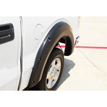 Load image into Gallery viewer, 09-14-Ford-F-150-(Excl-Raptor)-Rx-Rivet-Style-Smooth-Elite-Series-Fender-Flares---Black-(2-Pc.)