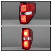 Load image into Gallery viewer, 09-14-Ford-F150-V2-Light-Bar-Led-Tail-Lights---Red-Clear-(Alt-Yd-Ff15009v2-Lbled-Rc)