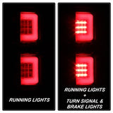 SPYDER 5084224 LED Tail Lights - Version 2 - Red Clear