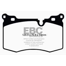 Load image into Gallery viewer, 09-14-Mini-Hardtop-1.6-Turbo-J.C-Works-Greenstuff-Front-Brake-Pads