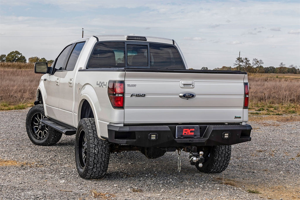 Rough Country SRB091491A HD2 Cab Length Running Boards for Select Ford F-150