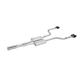 Gibson 617012-B Cat-Back Dual Exhaust System; Black Ceramic