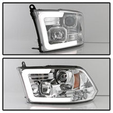 Load image into Gallery viewer, 09-16-Dodge-Ram-1500-V2-Projector-Headlights---Halogen---Drl---Chrome-(Pro-Yd-Dr09v2-Lbdrl-C)
