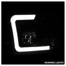 Load image into Gallery viewer, 09-16-Dodge-Ram-1500-Version-2-Headlights-Light-Bar-Drl-Black-Pro-Yd-Dr09v2-Lbdrl-Bk