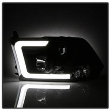 Load image into Gallery viewer, 09-16-Dodge-Ram-1500-Version-2-Headlights-Light-Bar-Drl-Black-Pro-Yd-Dr09v2-Lbdrl-Bk
