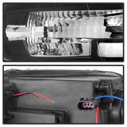 09-16-Dodge-Ram-1500-Version-2-Headlights-Light-Bar-Drl-Black-Pro-Yd-Dr09v2-Lbdrl-Bk