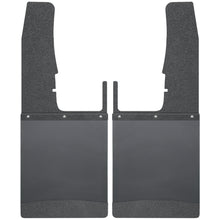 Load image into Gallery viewer, 09-16-Dodge-Ram-150025003500-12In-W-Black-Top--Weight-Kick-Back-Front-Mud-Flaps