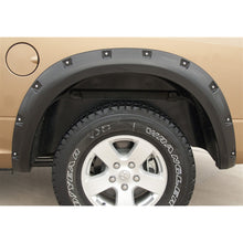 Load image into Gallery viewer, 09-17-Dodge-Ram-1500-Rx-Rivet-Style-Smooth-Elite-Series-Fender-Flares---Black-(2-Pc.)