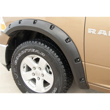 Load image into Gallery viewer, 09-17-Dodge-Ram-1500-Rx-Rivet-Style-Smooth-Elite-Series-Fender-Flares---Black-(2-Pc.)