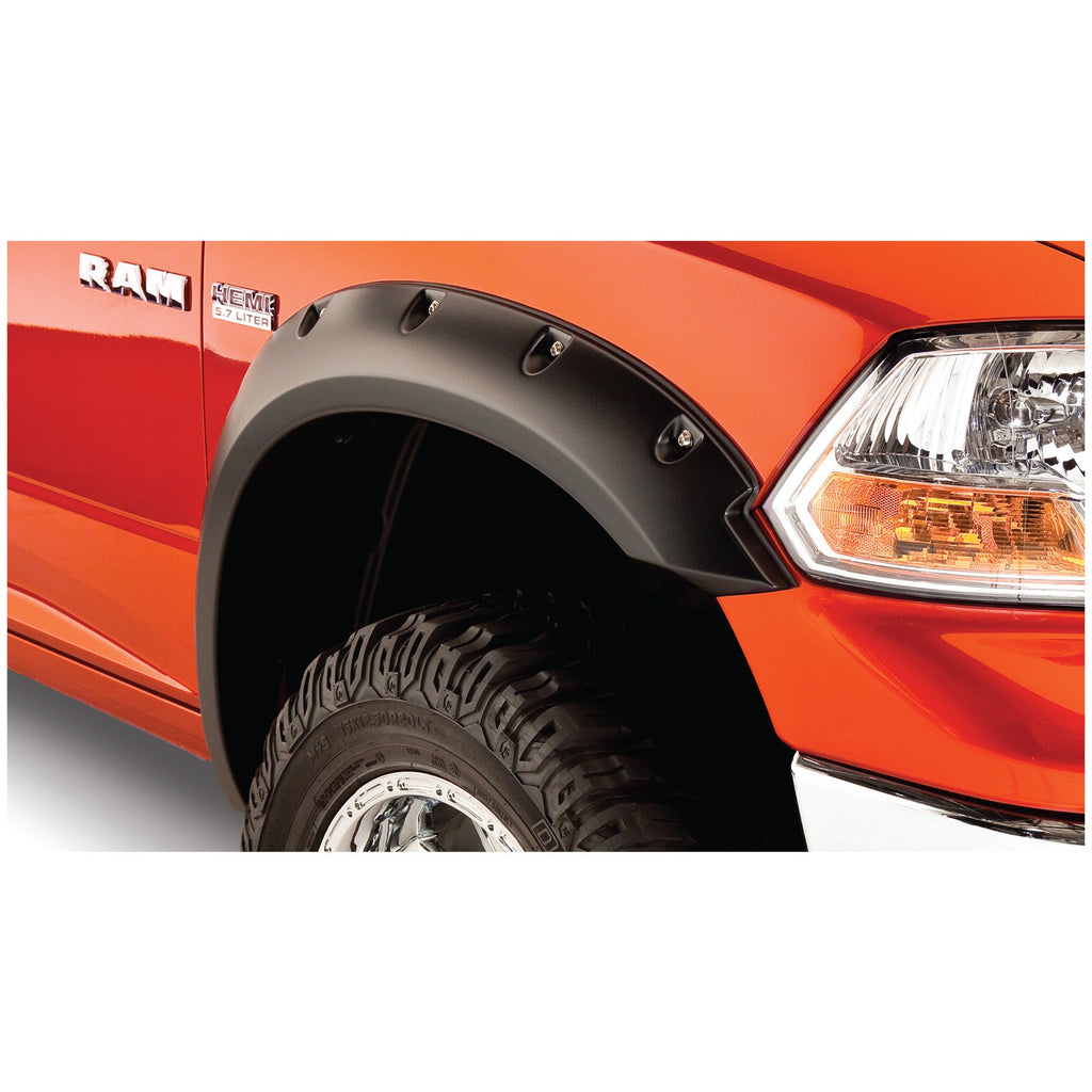 09-18-Dodge-Ram-1500-Fleetside-Pocket-Style-Flares-4Pc-67.476.396.3In-Bed---Black