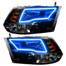 Load image into Gallery viewer, 09-18-Ram-1500-Sport-Colorshift-Halo-Headlights---Blk-Housing-WNo-Controller