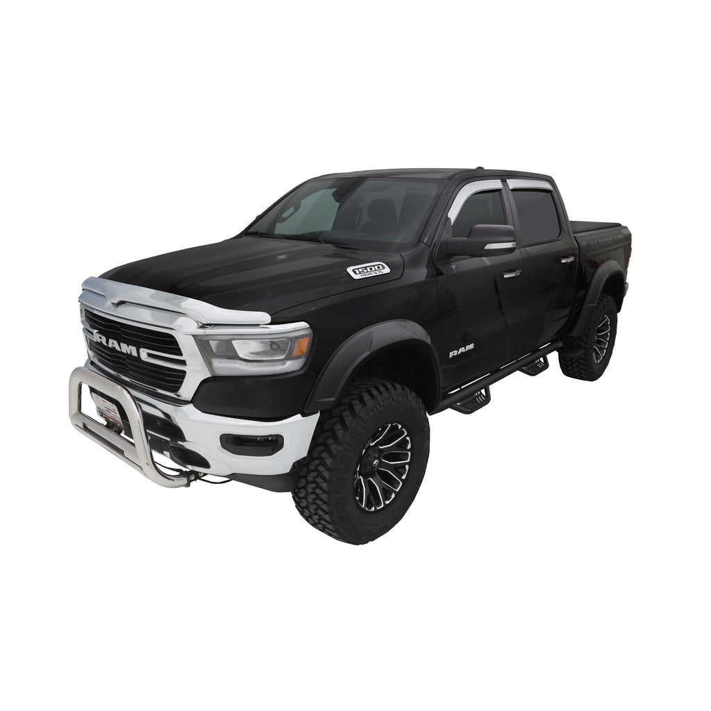 09-18-Ram-1500-W-67.4In-Fleetside-Bed-(Ex.-RT-And-Rebel)-Drt-Style-Flares-4Pc---Black