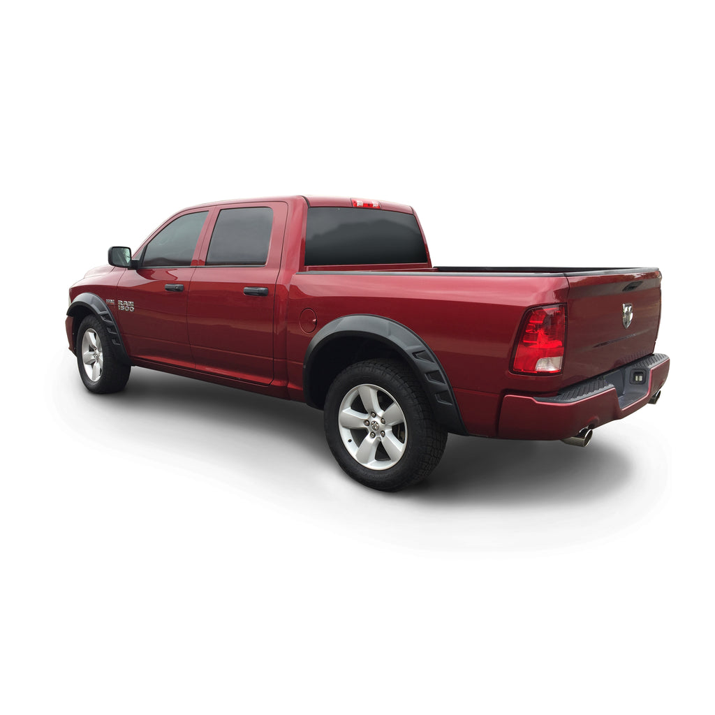 09-18-Ram-1500-W-67.4In-Fleetside-Bed-(Ex.-RT-And-Rebel)-Drt-Style-Flares-4Pc---Black
