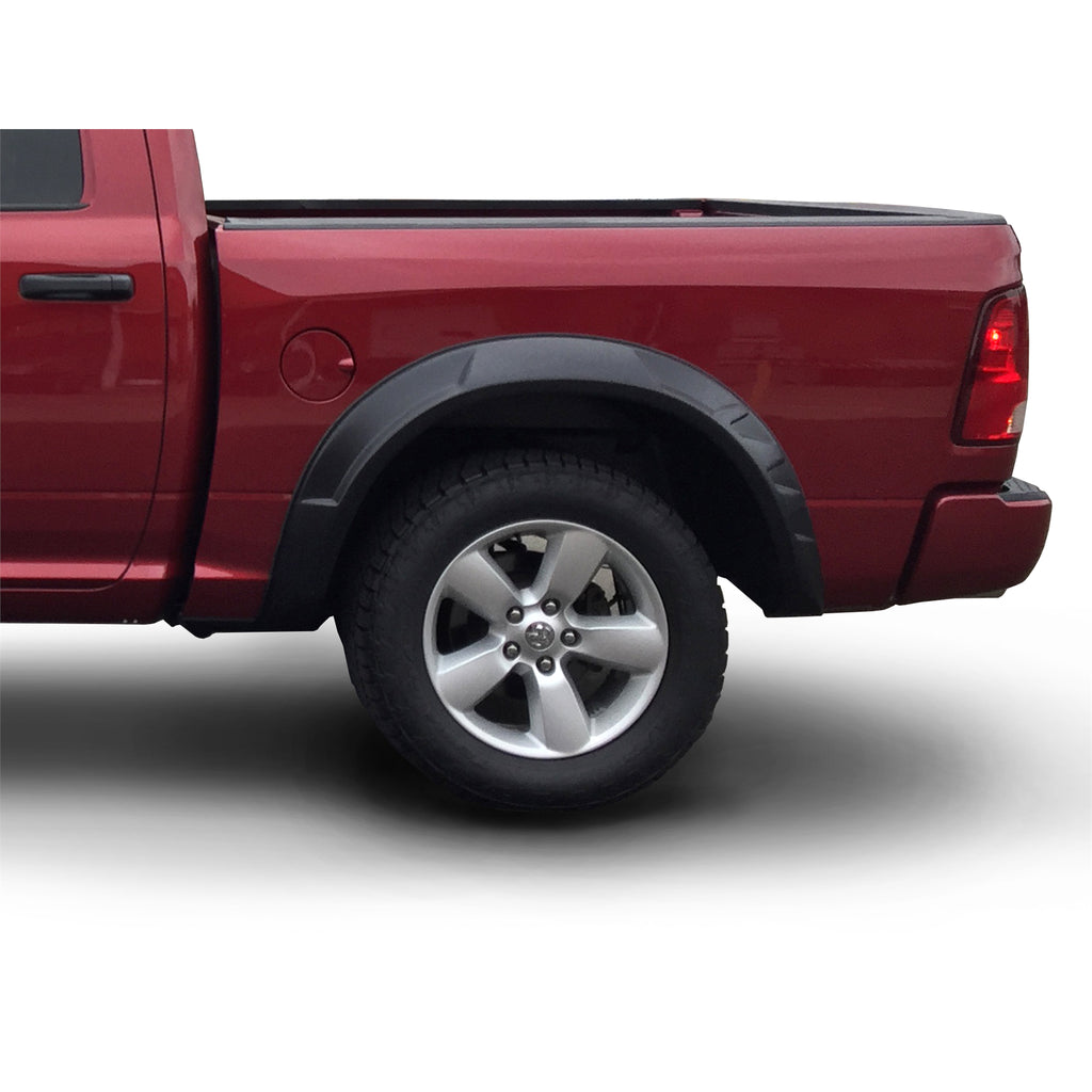 09-18-Ram-1500-W-67.4In-Fleetside-Bed-(Ex.-RT-And-Rebel)-Drt-Style-Flares-4Pc---Black