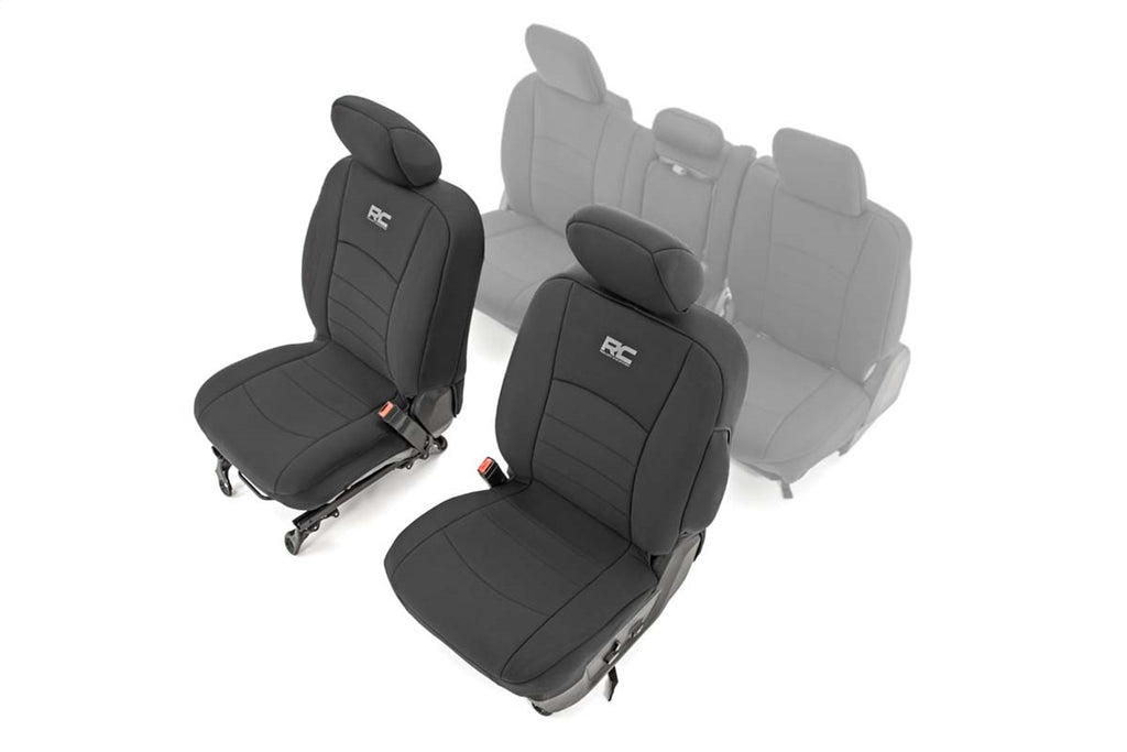 Rough Country 91028 Neoprene Seat Covers for Select Dodge Ram 1500, Ram
