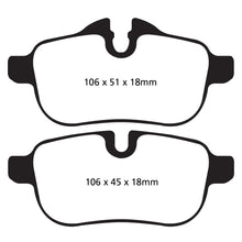 Load image into Gallery viewer, 09-Bmw-Z4-3.0-(E89)-Greenstuff-Rear-Brake-Pads