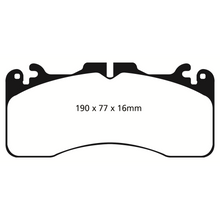 Load image into Gallery viewer, 09-Lexus-Ls460-4.6-Sport-Yellowstuff-Front-Brake-Pads
