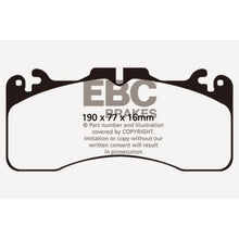 Load image into Gallery viewer, 09-Lexus-Ls460-4.6-Sport-Greenstuff-Front-Brake-Pads