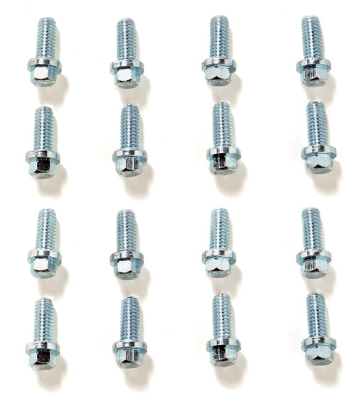 Hedman Hedders 09000 Hedman Hedders 3/8-16 X 3/4 Header Bolts- ZINC PLATED (16 Pack)