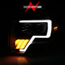 Load image into Gallery viewer, 0914-F150-Proj-Light-Bar-G4-Hl-Blk-Amber-Does-Not-Fit-W-Factory-Lights