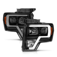 Load image into Gallery viewer, 0914-F150-Proj-Light-Bar-H.L-Blk-Amber-Does-Not-Fit-W-Factory-Lights