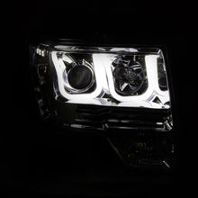Load image into Gallery viewer, 0914-F150-Raptor-Projector-WUbar-Chrome-Clear-DriverPassenger