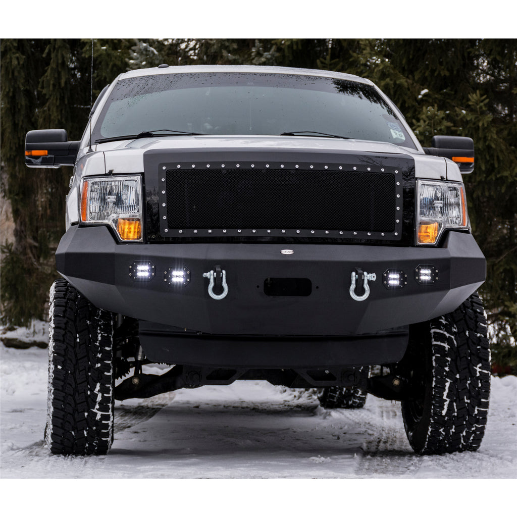 0914-F150(Excl-Raptor-And-Ecoboost)-Winch-Ready-Front-Bumper