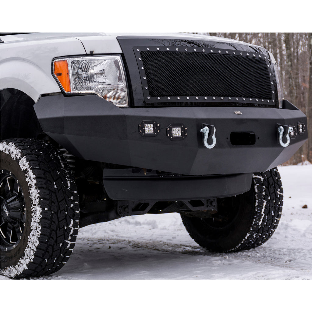 0914-F150(Excl-Raptor-And-Ecoboost)-Winch-Ready-Front-Bumper