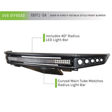 Load image into Gallery viewer, 0914-F150(Excludes-Raptor-And-Ecoboost)-Baja-Style-Front-Bumper