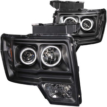 Load image into Gallery viewer, 0914(Not-11)F150(Incl-Raptor)Headlights-Black-Projectors-DriverPassenger