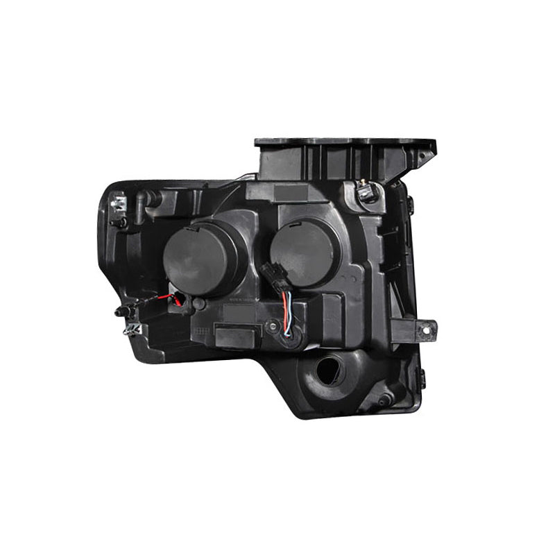 0914(Not-11)F150(Incl-Raptor)Headlights-Black-Projectors-DriverPassenger