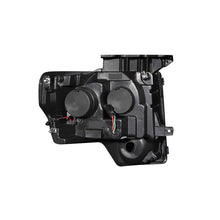 Load image into Gallery viewer, 0914(Not-11)F150(Incl-Raptor)Headlights-Black-Projectors-DriverPassenger