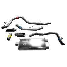 Load image into Gallery viewer, 0916-Ram-1500-5.7L-2.5In-Catback-System-Ultra-Flo-Polished-Muffler