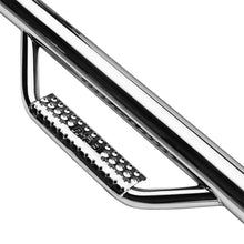 Load image into Gallery viewer, 0916-Ram-1500-Crew-Cab-5.7Ft-Wheel-To-Wheel-Nerf-Steps-WCleated-Steps;-4-Step;-Stainless-Steel