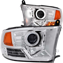 Load image into Gallery viewer, 0916-Ram-15001016-Ram-25003500-Projector-Halo-Chrome-Clear-Amber(Ccfl)Headlights-DrivPass