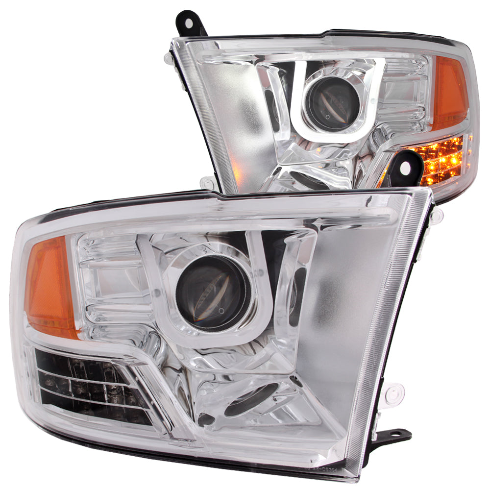 0916-Ram-15001016-Ram-25003500-Projector-WUbar-Chrome-Clear-Quad-Beam-Headlights-DrivPass