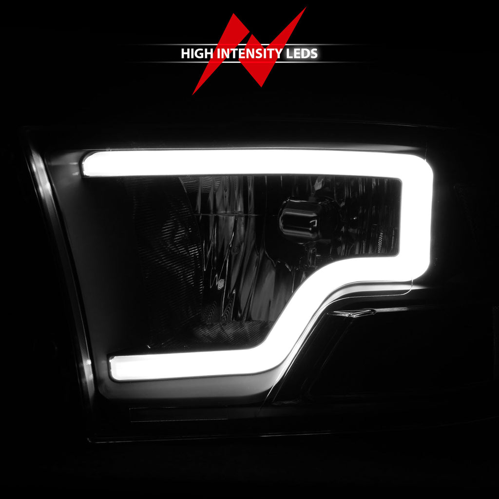 0918-Ram-15001018-25003500-WQuad-Crystal-Headlights-WLight-Bar-Blk-Fits-Factory-Dual-Hl-Models