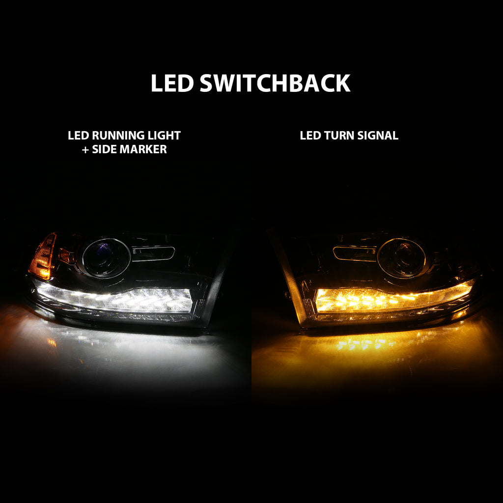 0918-Ram-15001018-Ram-25003500-Projector-Plank-Style-Switchback-Headlights-Black-Amber(Oe-Style)