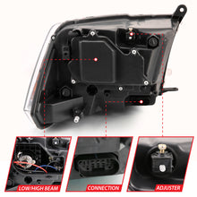 Load image into Gallery viewer, 0918-Ram-15001018-Ram-25003500-Projector-Plank-Style-Switchback-Headlights-Black-Amber(Oe-Style)