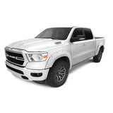 Bushwacker 50915-15 Fender Flares Pocket Style-Color Bright White Clear Coat Smooth Finish 4 Pc
