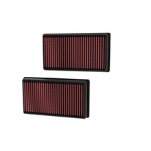 Load image into Gallery viewer, 0923-Rolls-Royce-Ghost-6.6L-V12-(Gas)Replacement-Panel-Air-Filter-Red-2-Pack